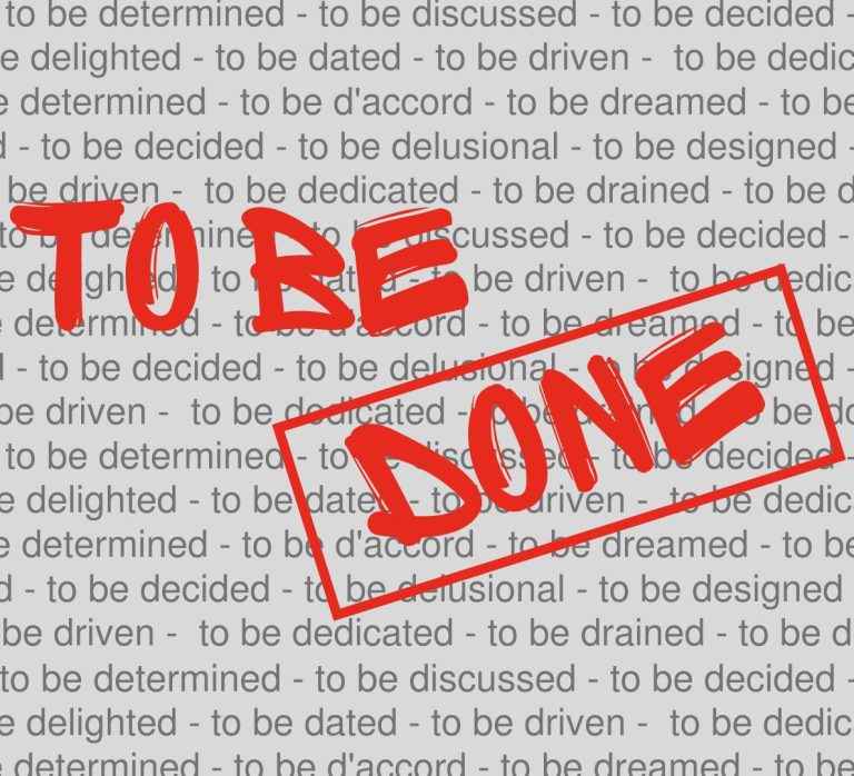 to be done Logo